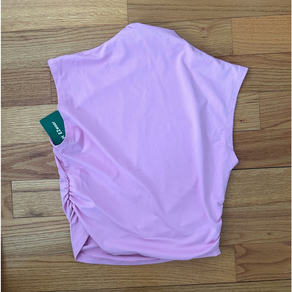 Pink Mock Neck Tank Top - Size: Medium - NEW WITH TAGS